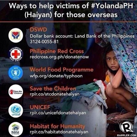Ways To Help Haiyan Survivors