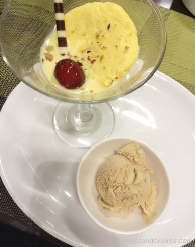 Rasmalai and Kulfi Ice Cream
