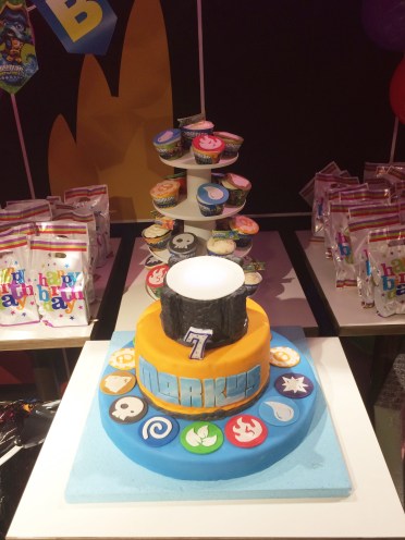 3 tier Skylanders Portal of Power Light up Cake