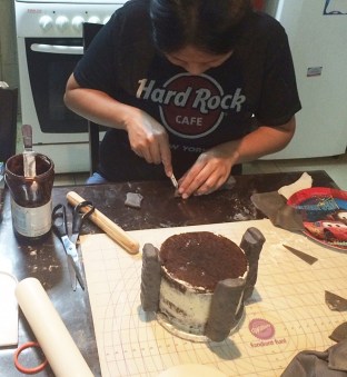 Working on Portal of Power Cake