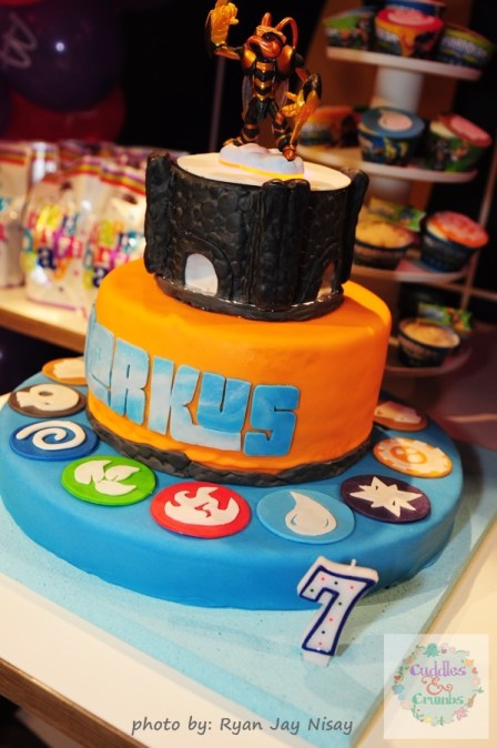 Skylanders Portal of Power 3 layer cake