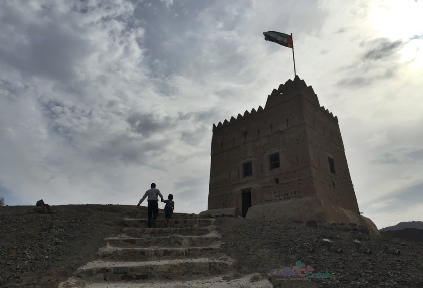Al Hayl Fort Steps
