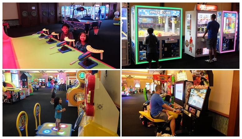 Atlantis the Palm Family Fun Factory Arcade Games