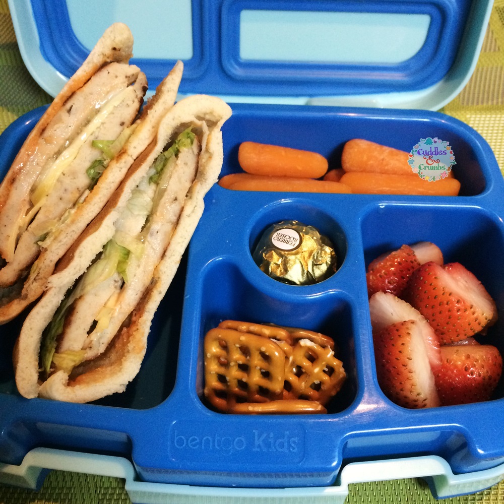 bentgo kids chicken pita pocket lunch