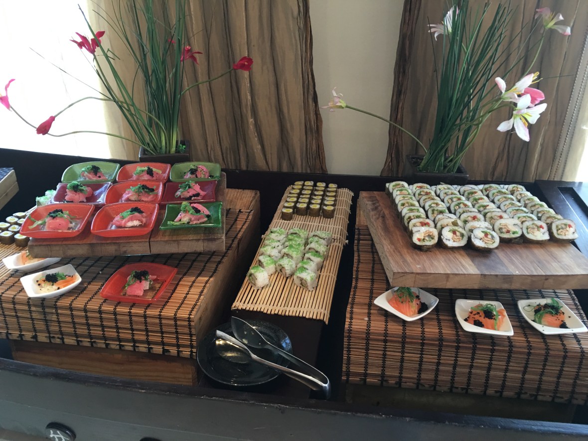 Movenpick JLT Brunch Thailand Maki Rolls