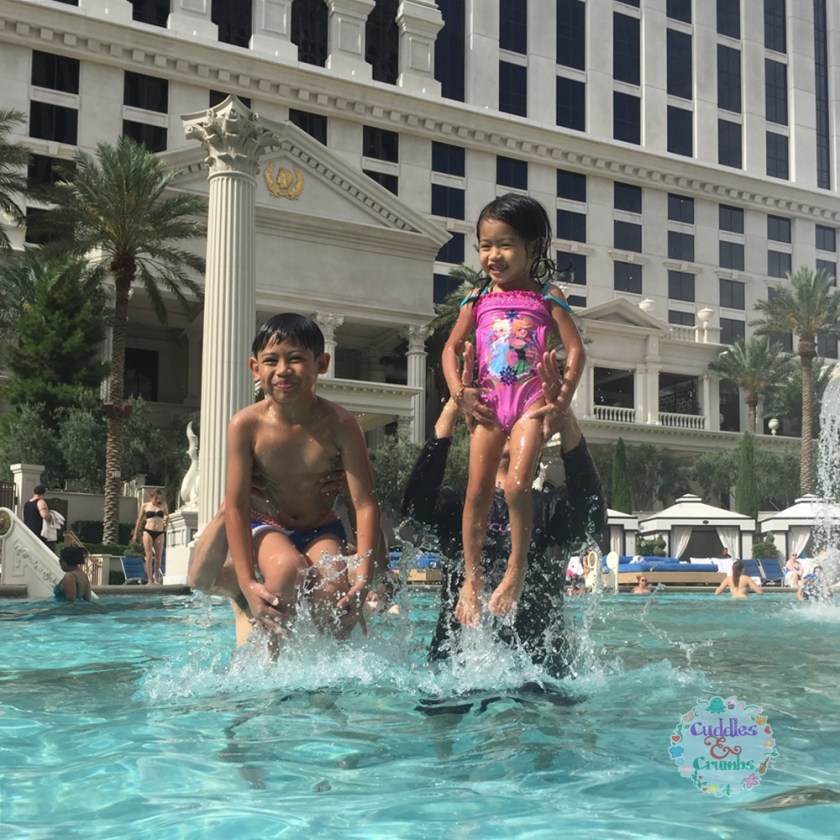 Ceasar Palace Pool Fun