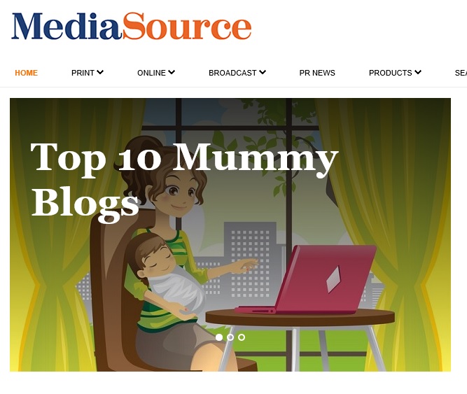 media source top mummy blogs middle east