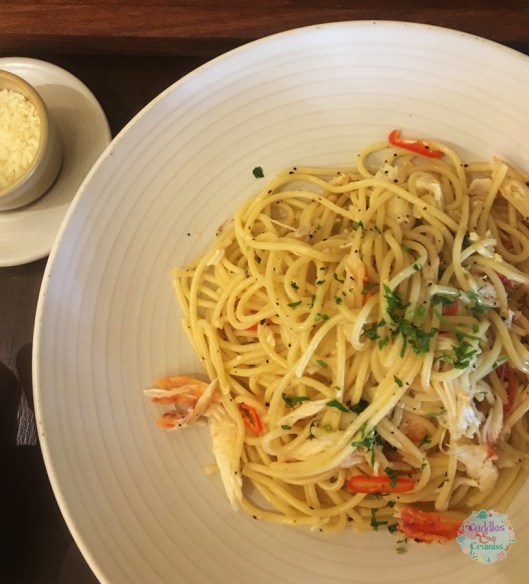 Boulevard Kitchen Spaghetti Alaskan Crab