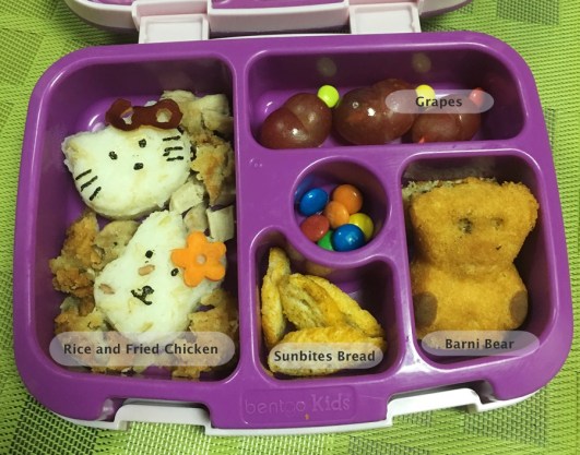 January 3 Hello Kitty Bento