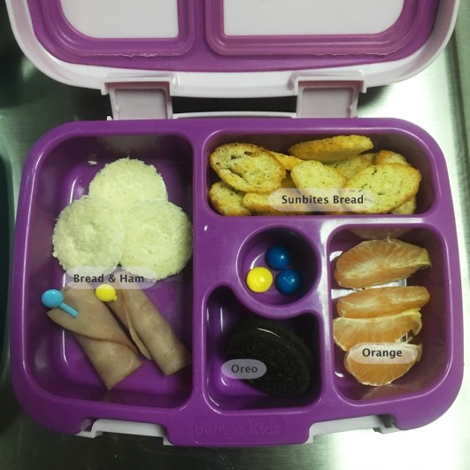 January 5 Bento - Open Sandwich