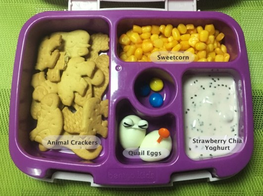 January 6 Bento - Sweetcorn