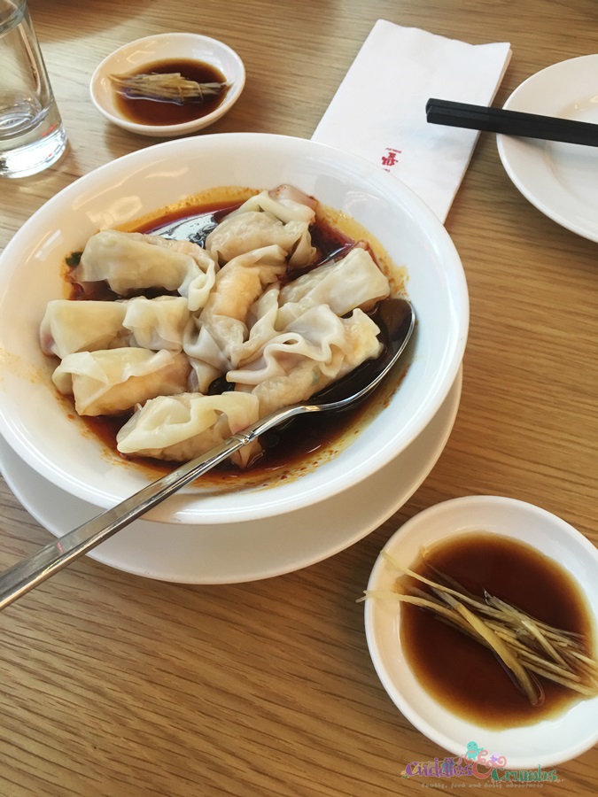 Schezhuan Shrimp and Chicken Din Tai Fung