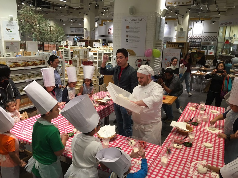 Eataly Pizza Workshop with Kids