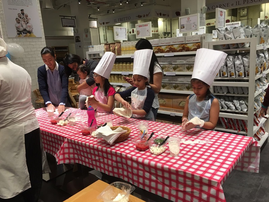 Eataly Pizza Workshop with Kids