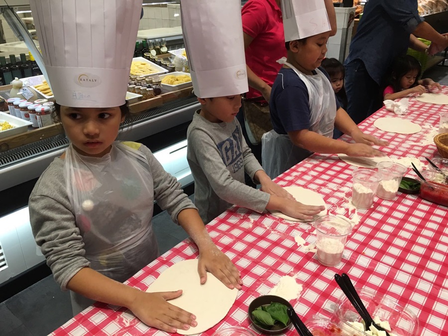 Eataly Pizza Kids Worshop