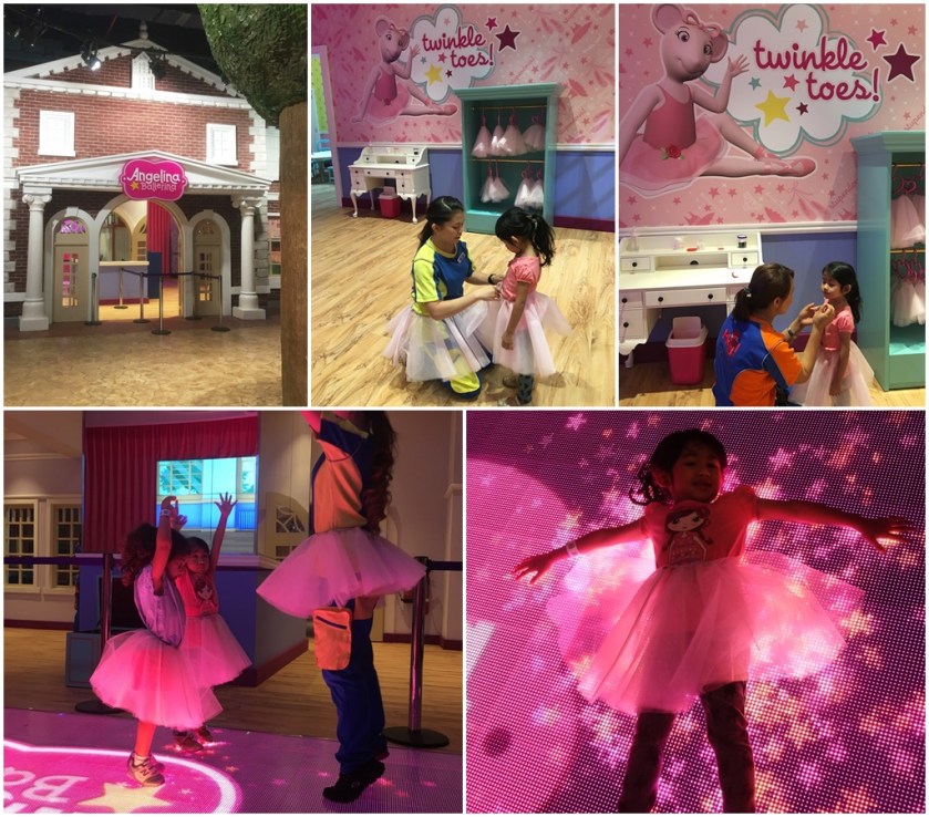 Angelina Ballerina play area at Play Town Dubai