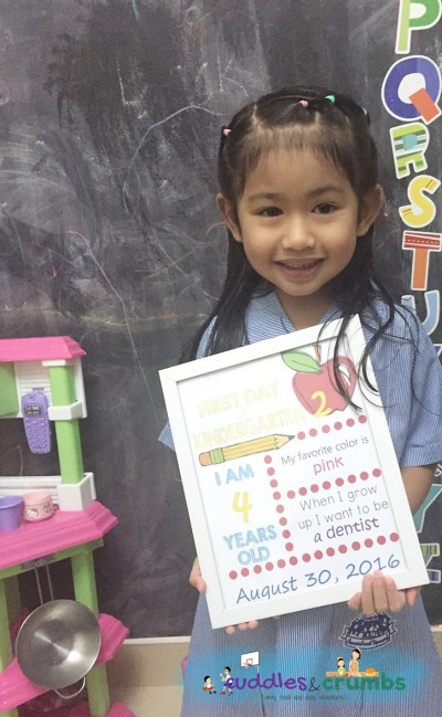 Chloe First Day in KG2
