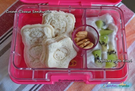 Cream Cheese CuteZCute Sandwich Bento Lunch Box