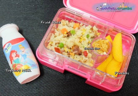 Bento Lunch Box Menu Fried Rice