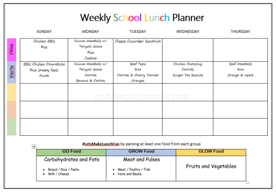 weekly-bento-lunch-box-menu-october-9-13