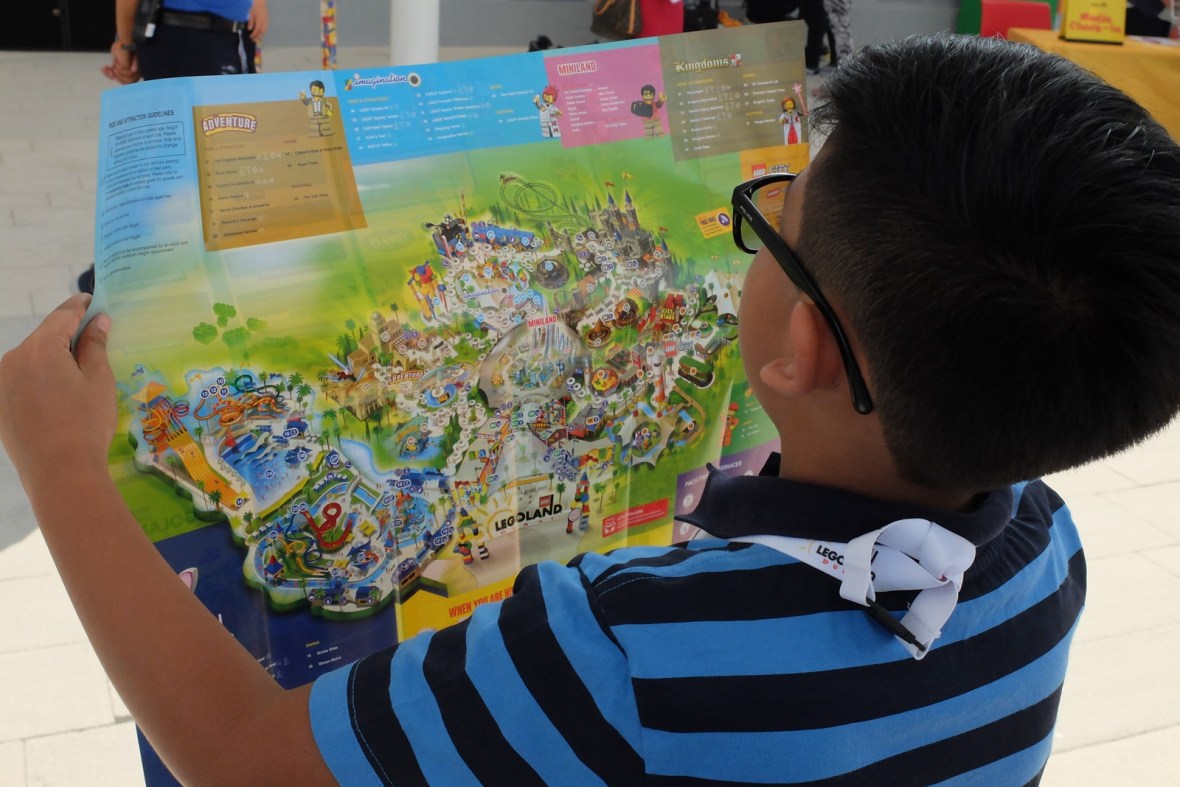 legoland dubai map