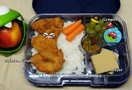 chicken fingers lunchbox yumbox