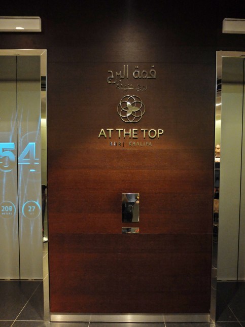 At the Top of Burj Khalifa
